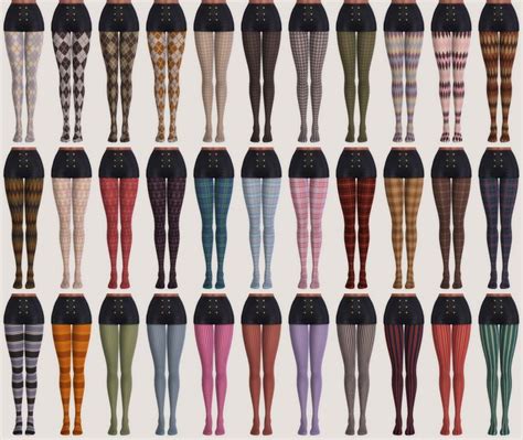 Menswear Pattern Tights The Sims 4 Create A Sim Curseforge