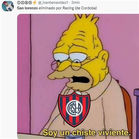 Estallaron Los Memes Por La Eliminación De San Lorenzo En La Copa Argentina Troglio Y Ortigoza