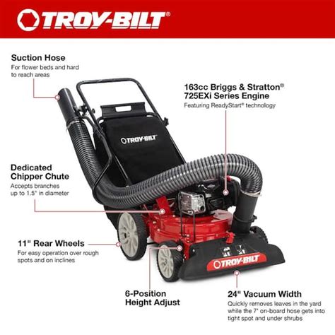 Troy Bilt Inch Chipper Shredder