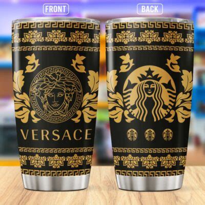 Versace Starbuck Stainless Steel Tumbler Oz Oz Let The Colors