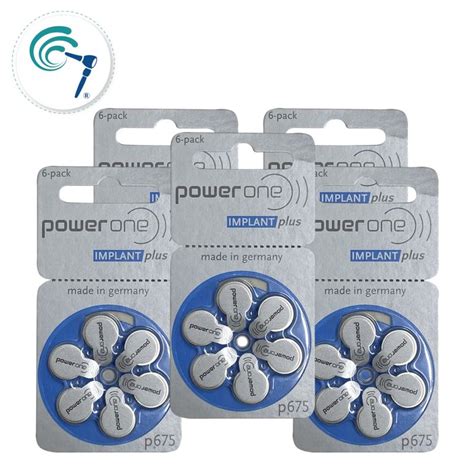 Pilas Power One Para Implante Coclear Audiotienda Co