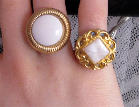 Statement Button Ring · A Button Ring · Jewelry Making on Cut Out + Keep