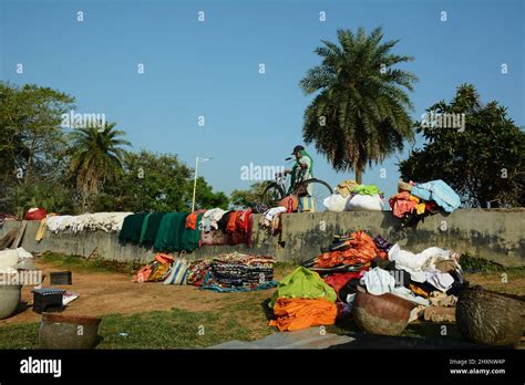 Santiniketan West Bengal India 13th Mar 2022 Daily Activities Of
