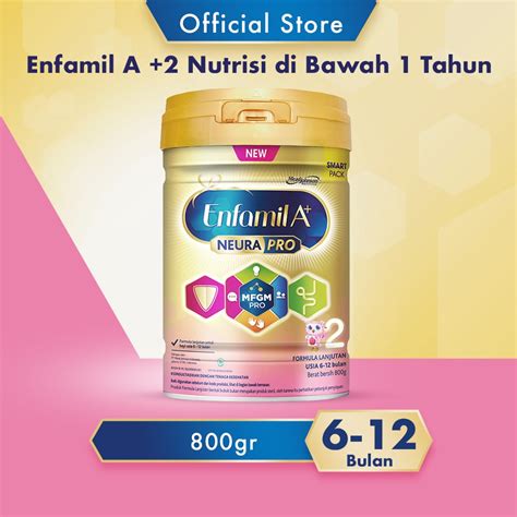 Jual Enfamil A Neura Pro Tahap 2 Susu Formula Bayi 6 12 Bulan Plain