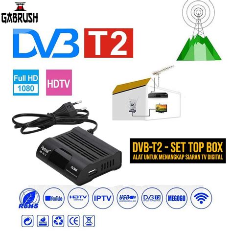 Jual Dvb T2 Digital Tv Tuner Set Top Box Wifi Stb Hd99 Pantesat