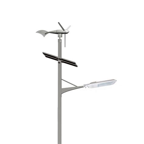 8m LED Wind Solar Hybrid Street Light And Wind Solar Hybrid Street