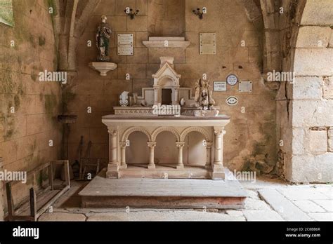 Europe France Haute Vienne Oradour Sur Glane Sept 5 2019 Altar