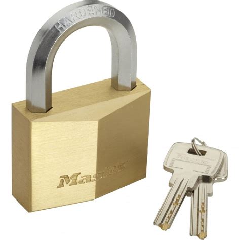 Cadenas à clé MASTER LOCK laiton l 60 mm devis sous 24h