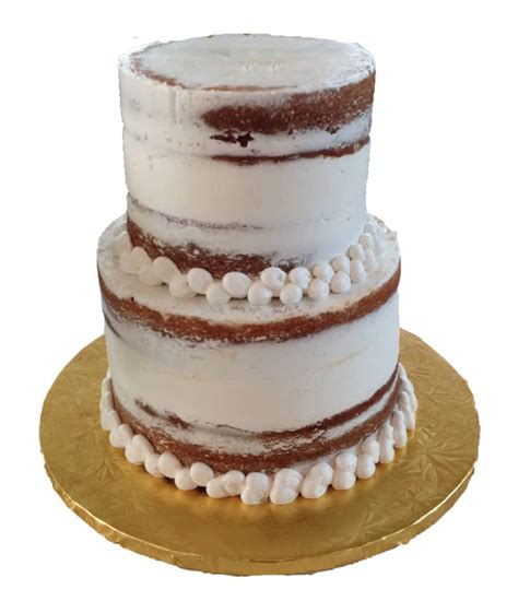 Two Tier Cake Naked Without Assorted Fruit Aggies Bakery And Cake Shop