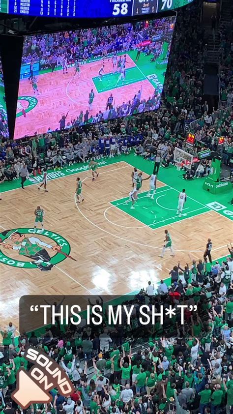 Celtics On Clns On Twitter Td Garden Is At Another Level Celtics