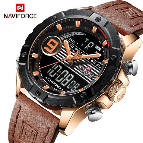 Top Luxury Brand Naviforce Men Sports Watches Men S Quartz Digital