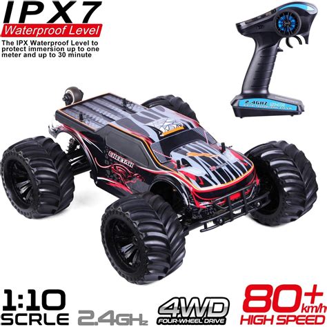 110 Scale Remote Control Car Truck 80 Kmh High Speed Rtr Rc Truck 24ghz Radio Controlled