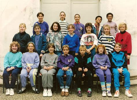 Photo De Classe Collège Saint Elisabeth Classe De 6ème Année 1989