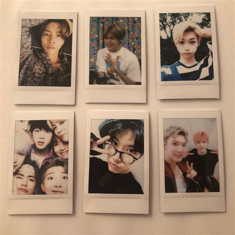 Custom KPOP Polaroids Etsy