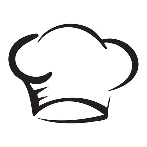 Chef Cooking Hat Logo Illustration Vector Art At Vecteezy