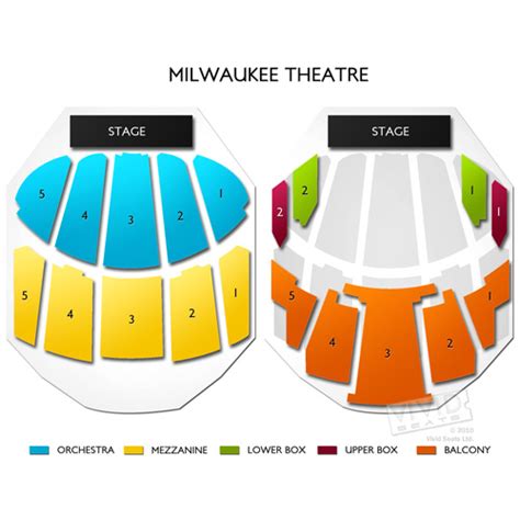 Milwaukee Theatre Tickets Milwaukee Theatre Information Milwaukee Theatre Seating Chart