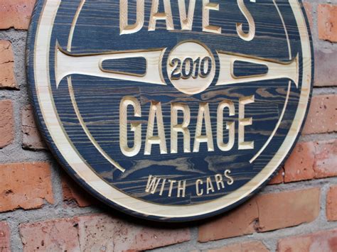 Personalized Garage Sign Garage Name Sign Custom Garage Etsy