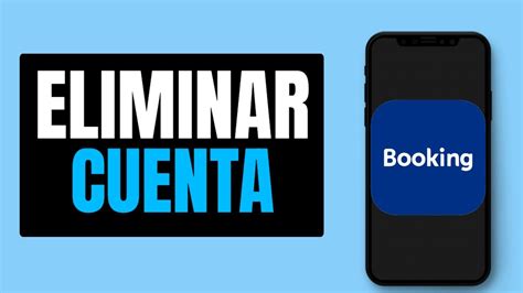 Como Eliminar Cuenta En Booking YouTube