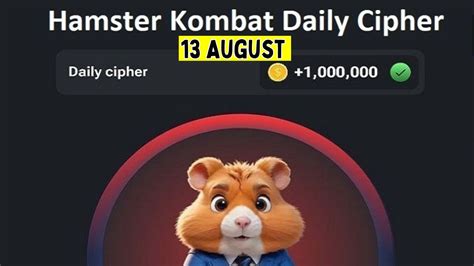 Dont Miss Daily Hamster Kombat Cipher Morse Code Aug