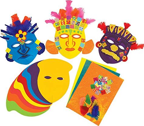 Make A Mayan Mask Ks2 History Craft Activity Pack Of 30