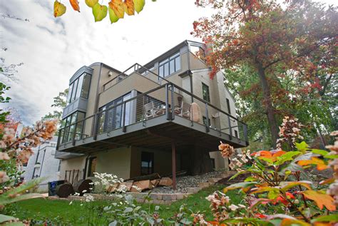 Rear Deck Whole House Renovation Addition In Arlington Va