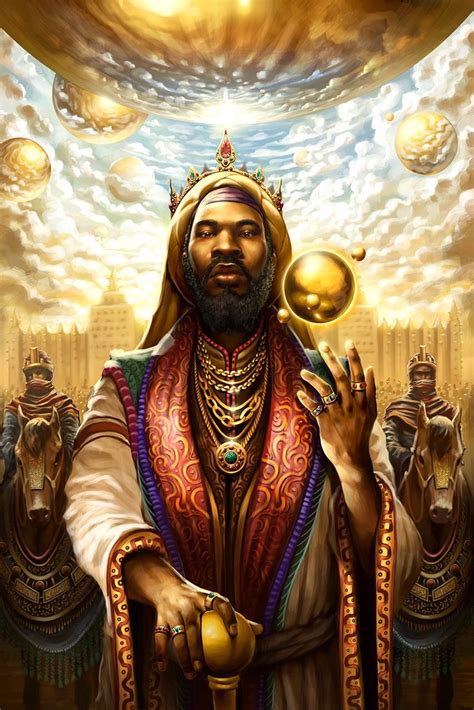 Mansa Musa Wall Hanging Art Theres Just Something About Canvas That