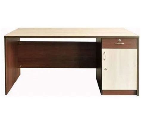 Polished Rectangular Wooden Office Table With Drawer At 400000 Inr In