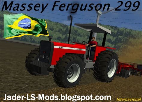 Jader Ls Mods Massey Ferguson 299 Patch Tractor Ls09