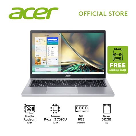 Acer Aspire A P R Kg Hd Amd Ryzen U Gb Gb Ssd