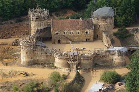 Projects Guédelon Castle France Features Building