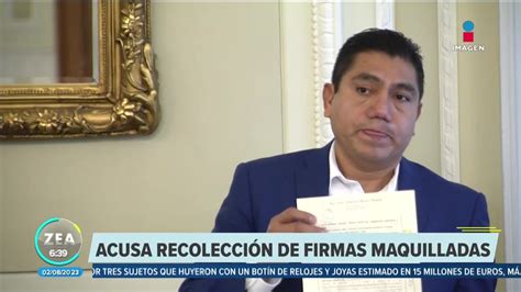 Denuncia Irregularidades En La Recolección De Firmas