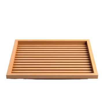 Empty Wooden Tray Created With Generative Ai Tray Isolated Empty Png