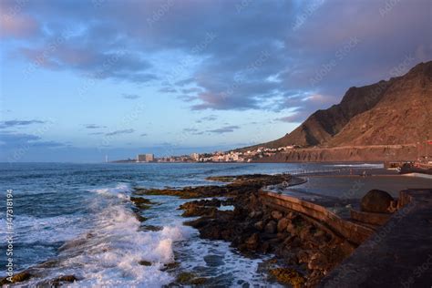 Piscines naturelles de Bajamar Tenerife Îles Canaries foto de Stock