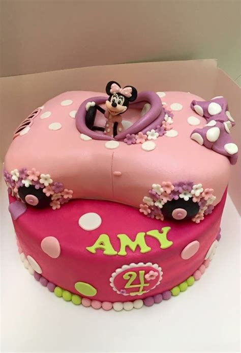 Minnie Mouse Cake Made By Angelique Bond Minnie Mouse Cake How To