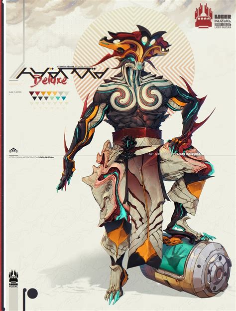 ArtStation - Warframe: Hydroid Deluxe Skin Design , Liger Inuzuka | Warframe art, Character art ...