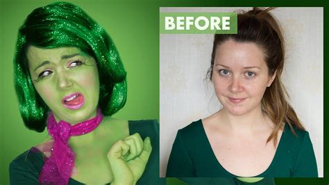 Disgust Makeup Tutorial Inside Out From Disney Pixar The Creative