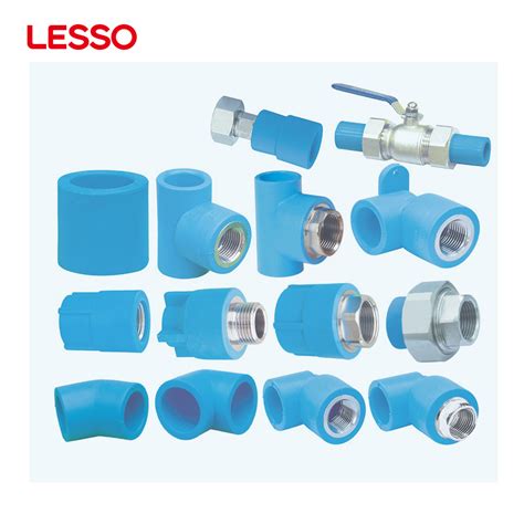 Lesso Factory Custom Male Female Thread Elbow Flexible Joint PE Pipe