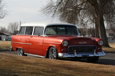 1955 Chevy Handyman Wagon 327 V8 Ac Tilt Disc Brakes And Much More