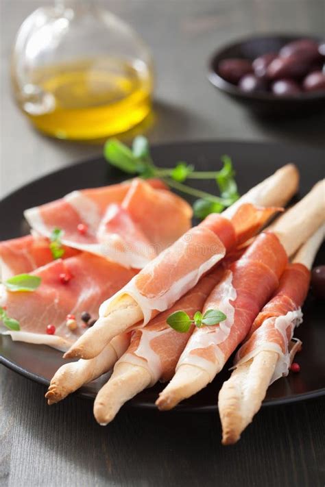 Prosciutto Ham Antipasto Stock Image Image Of Traditional 194601043