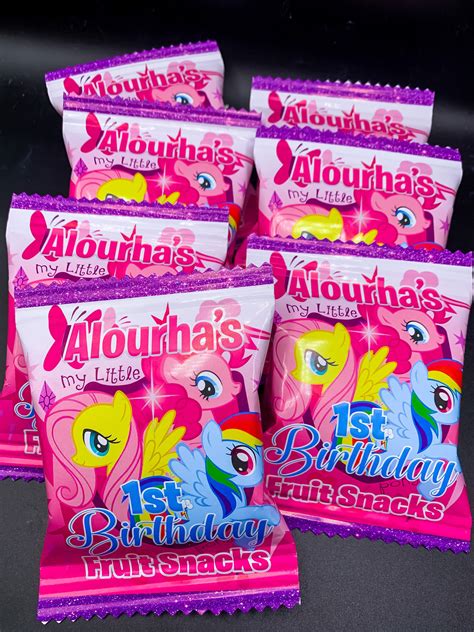 My Little Pony Party Favors My Little Pony Birthday Party - Etsy