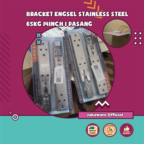 Jual Bracket Engsel Stainless Steel Kg Inch Pcs Meja Lipat Belajar