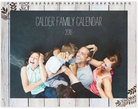 Create Your Custom Family Calendar for the School Year Ahead — Mixbook ...