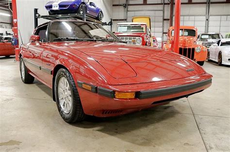 1985 Mazda Rx 7 Gsl Se 84070 Miles Royal Maroon Metallic Coupe 13l