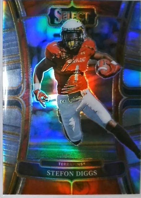 2023 Select Draft Picks Stefon Diggs Prizm Argent Marylandbuffalo