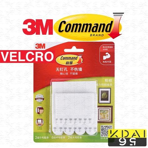 Premium Original 3m Command Multi Use Velcro Tape Velco Patch Velco