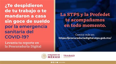 Profedet On Twitter La Stps Mx Y La Profedet Ponen A Tu