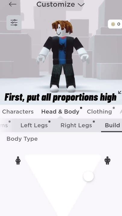 How To Make The Tallest Free Avatar On Roblox Roblox Shorts Youtube