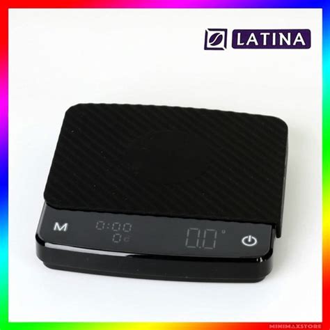 Jual Latina Einstein Drip Espresso Coffee Scale Timbangan Mini Kg G Di Lapak Minimaxstore