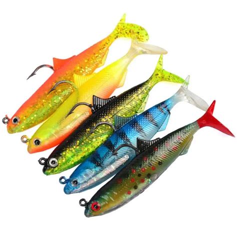 1PC Fishing Lure 11.5cm Plastic Hard Bass Baits 5 Colors Minnow Lures bait fish for river isca ...