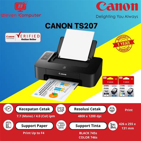 Jual Printer Canon Pixma Ts Ts Shopee Indonesia